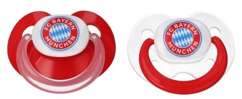 Schnuller & Beißringe Rot von FC Bayern München