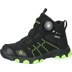 Kastinger Kontio Kinderschuhe Jungen Stiefel Schwarz - Wanderschuhe mit K-Tex Technologie: wasserdicht, atmungsaktiv und extrem robust. Ideal für abenteuerlustige Kids, mit praktischem Drehverschluss und verstärktem Schutz.
