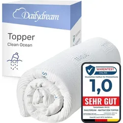 Dailydream viscoelastischer Matratzentopper “Model M“ 90x200cm