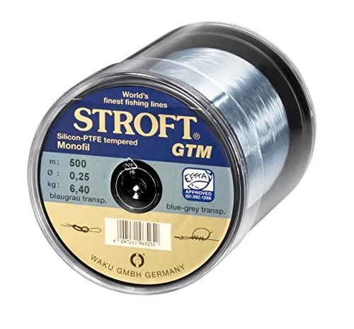 STROFT GTM 500 m Monofile Angelschnur 0.03 mm bis 0.600 mm