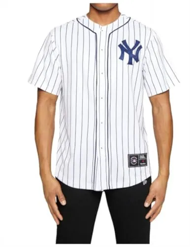 Fanatics - MLB New York Yankees Core Franchise Jersey Hemd Farbe Weiß, Größe S