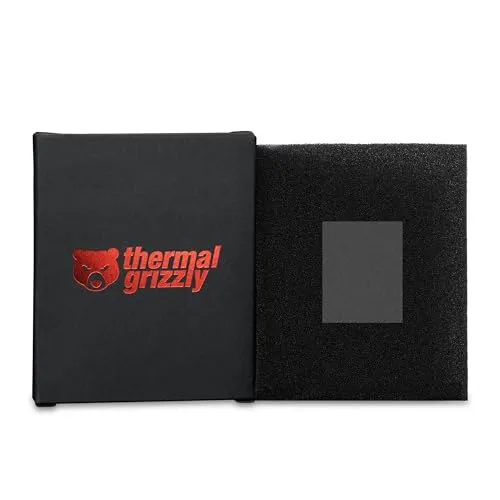 Thermal Grizzly - Carbonaut Kohlefaser Wärmeleitpad - 31x25x0,2mm - Hohe Wärmeleitfähigkeit & Sehr hohe Flexibilität, Sehr hohe Langzeitstabilität, Elektrisch leitend - Für CPU & GPU