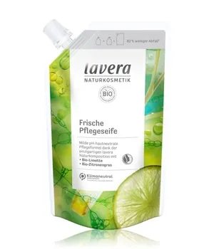 Lavera Pflegeseife Frisch Bio Limette+Zimt 500 ml - Arzneimittel - natürliche Pflege mit erfrischendem Limetten- und Zimtduft, ideal für die sanfte Reinigung und Pflege der Haut.