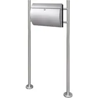 Produktbild Edelstahl Briefkasten mit Ständer