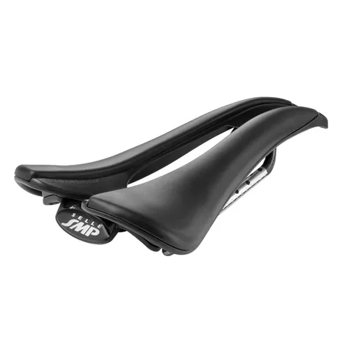 Selle SMP Corsa EVO Carbon Sattel 140mm - Leichter und komfortabler Fahrradsattel für MTB und Rennrad. Ideal für Radfahrer mit schmalem Becken und Sitzknochenabstand von 9-11,5 cm. Perfekt für hohe Leistungseinsätze.