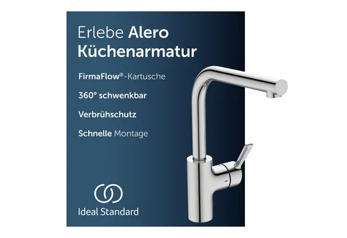 Ideal Standard Alero Küchenarmatur mit L-Auslauf von Ideal Standard