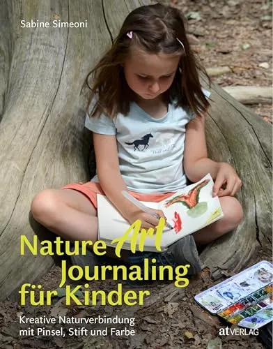 Nature Art Journaling für Kinder - Kreatives Naturtagebuch für Kinder ab Grundschulalter, fördert die künstlerische Verbindung zur Natur und die Entdeckung von Jahreszeiten.