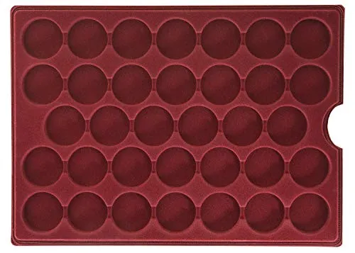 MC.Sammler Münztableau für 34 Münzen - 38mm Ø von MC Sammler