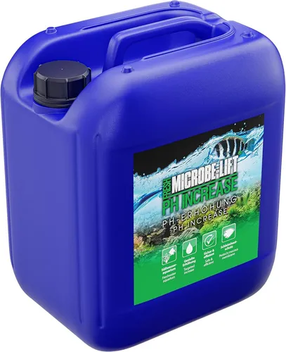 Microbe-Lift pH-Wert sicher erhöhen - pH Increase Süßwasser 5 l - Wassertests & -aufbereitung - Effektive pH-Erhöhung für gesundes Süßwasser, ideal für Aquarien und Teiche.