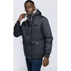 Lonsdale London Herren Winterjacke Fox Hill 3XL - Anthrazit - Stylische Herren Winterjacke Fox Hill von Lonsdale London in anthrazit. Mit wind- und wasserabweisenden Eigenschaften sowie praktischen Taschen für optimalen Komfort im Alltag.