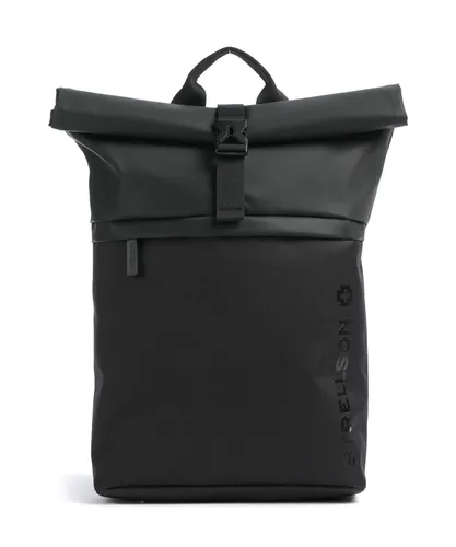 Strellson Alperton Rolltop Rucksack schwarz 4010003451-900 - Rucksacktaschen - Praktischer Rolltop-Rucksack aus hochwertigem Textil, ideal für den urbanen Alltag und Reisen.
