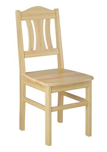ERST-HOLZ Esszimmerstuhl – Robuster Massivholzstuhl aus Kiefer - Stuhl im Landhausstil, aus massivem Kiefernholz gefertigt, ideal für Küche und Esszimmer. Langlebig und stabil, mit pflegeleichter Oberfläche für jahrelange Freude.