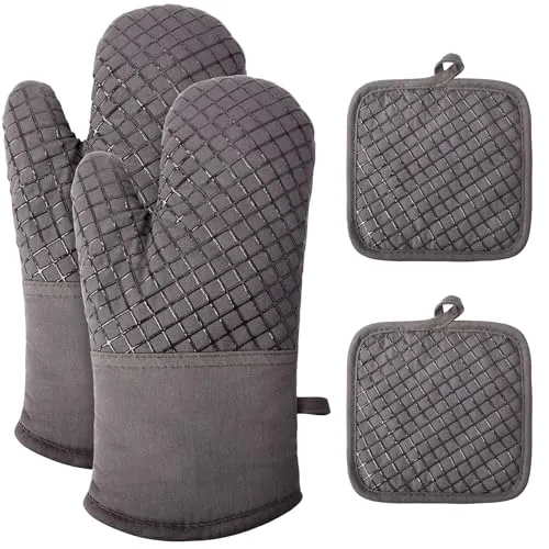 Topfhandschuhe & Topflappen Grau von Ankway