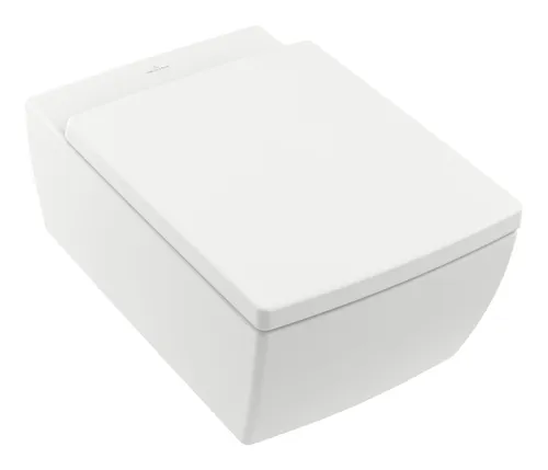 Villeroy & Boch Memento 2.0 Tiefspül-WC DirectFlush - Wandhängendes WC ohne Spülrand, mit CeramicPlus-Beschichtung für leichtes Reinigen und hygienische Sauberkeit.