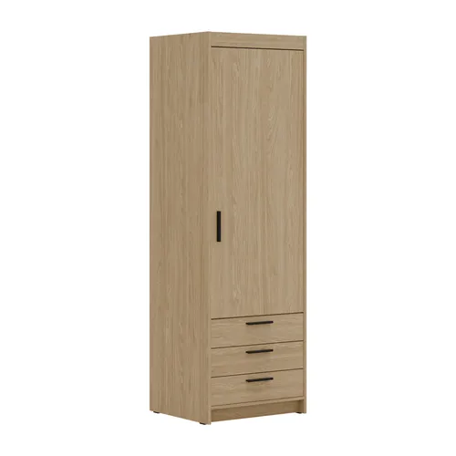 AX LIVING Kleiderschrank Storicos in Geölter Eiche – Modern & Praktisch