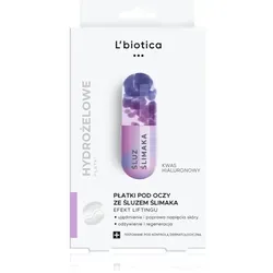 L’biotica Eye Patches Rejuvenating glättende Augenmaske mit Schneckenextrakt 1 St.