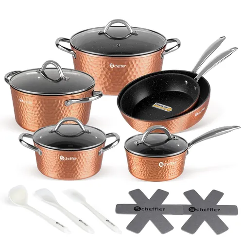 Scheffler Induktion Topfset 15-teilig