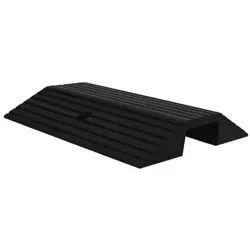 vidaXL Brückenschwellenrampe 49x40x8 cm aus Gummi von vidaXL