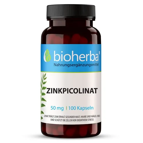 BIOHERBA R Zinkpicolinat 50 mg 100 Kapseln Kapseln