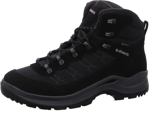 Lowa Damen Trekkingschuhe Taurus PRO GTX MID Ws - Wasserdichter Wanderstiefel für Damen - Wanderschuhe für Damen mit GORE-TEX®-Membran, die Wasserdichtigkeit und Atmungsaktivität bieten. Ideal für leichte Wanderungen und Spaziergänge, bietet hoher Tragekomfort und Stabilität.