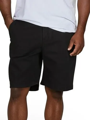 riverso Chino Shorts Herren RIVConnor - Stretch & Bequem - Herren-Shorts im Regular Fit mit elastischem Bund und praktischen Taschen. Ideal für Freizeit und Alltag, aus hochwertigem Baumwoll-Stretch für maximalen Komfort.