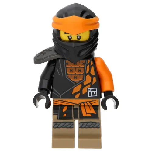 LEGO Minifigur Cole - LEGO Ninjafigur - LEGO Ninjago - LEGO Schwarzer Ninja Cole