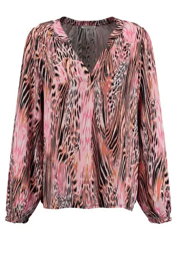 KEY LARGO Damen WB Roots Bluse, Rose (1330), Medium von KEY LARGO