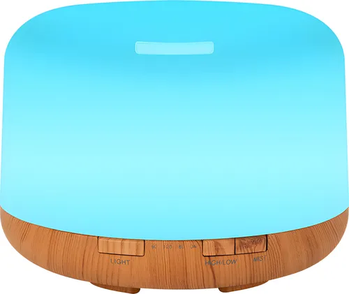 Aroma Diffuser 0.3 l Ultraschall Luftbefeuchter RGB Raumbefeuchter Elektrisch Duftlampe Öle Diffusor mit 7 wechselnden Farben Retoo