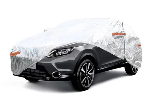 KFZ 074842 - Ganzgarage mit Fahrertür-Reißverschluss, SUV, Gr. XL - KFZ-Außenbereich: Premium Ganzgarage in Größe XL schützt Ihr Fahrzeug zuverlässig vor Witterungseinflüssen. Mit Reißverschluss an der Fahrertüre und stabilen Doppelnähten für extra Langlebigkeit.