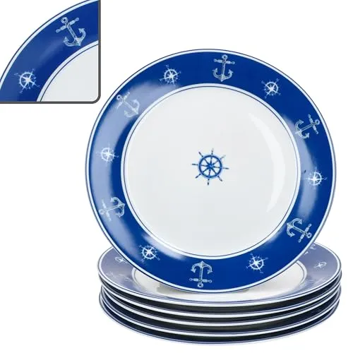 MamboCat Speiseteller Ahoi 6er Set