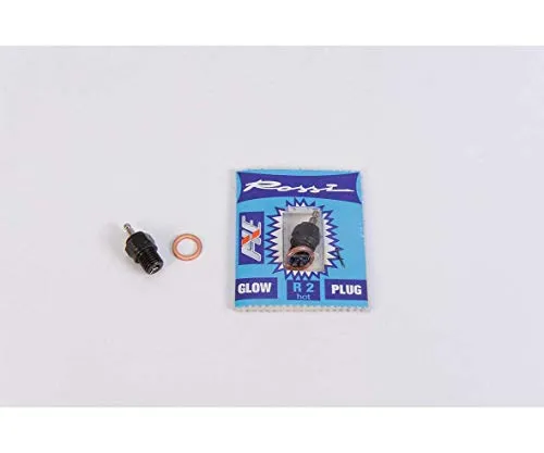 Carson 500905006 - Glühkerze Rossi R2, Silber