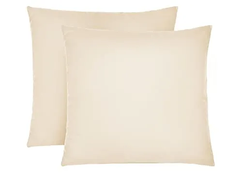 Biberna Kissenbezug Michi Feinjersey, 2 Stück - Pflegeleichte Kissenhüllen mit Reißverschluss - Kissenbezüge aus 100% Baumwolle, pflegeleicht und waschbar bei 60 °C. Ideal für jedes Wohnkonzept, in vielen Farben erhältlich.