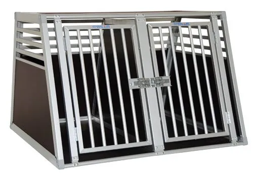 Schmidt-Box Hundebox Doppelbox ALU UMD 90/73/68 Grösse S