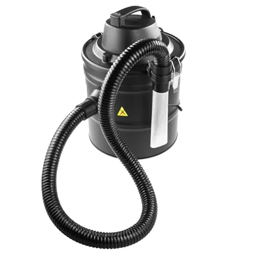 raik - Aschesauger 18 Liter 1200W beutellos Kaminofen Grill Pelletofen kalte Asche Filtereinsatz 1,5m Saugschlauch Filterreinigung Kaminsauger Staub Kaminset Absauganlage Ruß Industriestaubsauger