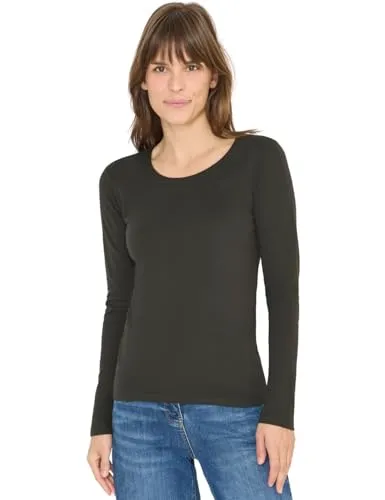 Cecil Damen Basic Langarmshirt von CECIL