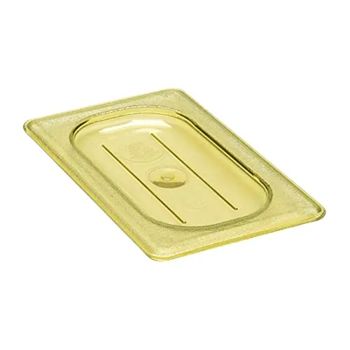 Produktbild Cambro Bernsteinfarbene Abdeckung für H-Pfanne, 1/9 Größe, ohne Griff