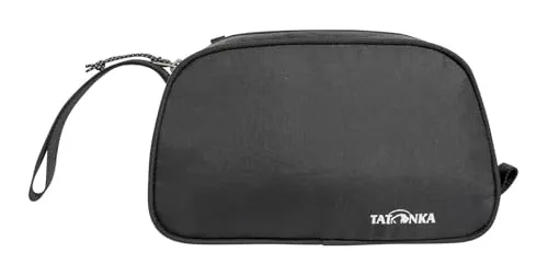 Tatonka Kulturbeutel One Day - Waschtasche mit Trageschlaufe und Mehreren kleinen Innenfächern - Black - 1,5 Liter - 23 x 13 x 8 cm