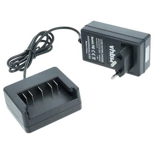 vhbw Ladegerät kompatibel mit Bosch GSA 18 V-LI, GSB 18-2-LI, GSB 18 VE-2-LI, GSB 18v-li, GSB 18 V-LI, GSK 18 V-LI Werkzeug Akkus