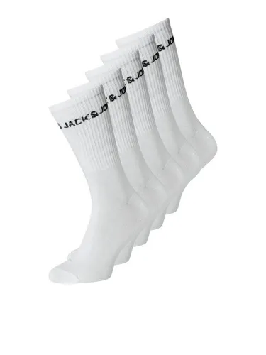 Jack & Jones PlusSize Tennissocken JACBASIC LOGO TENNIS SOCK 5 PAC PLS NOOS (Packung, 5-Paar)