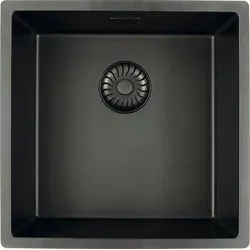 Produktbild Caressi Black Line Spülbecken 44x44 cm