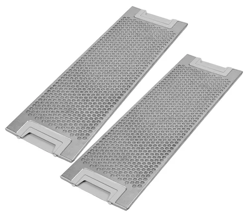 vhbw 2x Filter Metallfettfilter Ersatz für JUNO 899660012983, 5026384900/7, 660012983, 5026384900, 899660012983/8 für Dunstabzugshaube, Metall
