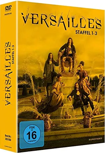 EuroVideo Medien GmbH Versailles - Staffel 1-3, 12 DVDs