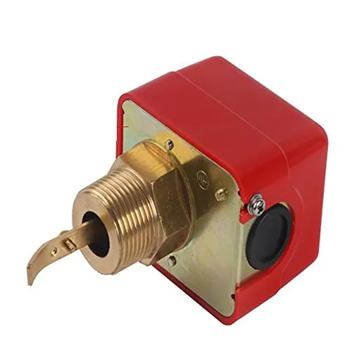 Wasserdurchflussschalter, PDT R3 / 4 Steuerung des Flüssigwasserölsensors Automatischer Paddel-Durchflussschalter 15A 250 V IP54, HFS-20-Zieldurchflussregler, Steuerung des Durchflusses in Rohren
