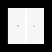 Wippe Jalousie Pfeil auf ab weiß, Retail