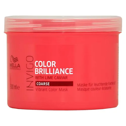 Wella Invigo Color Brilliance Mask für dickes Haar 500 ml - Shampoos & Spülungen, intensiv pflegende Maske für coloriertes Haar, erhält die Farbbrillanz und sorgt für geschmeidige Haarstruktur.