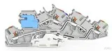Wago Installationsetagenklemme 4 mm² mit Drücker 2205-7641