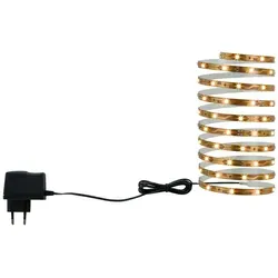 Nice Price Nice Price LED Stripe Set 3m Warmweiß 7,2W 230/12V DC Kupfer Metall