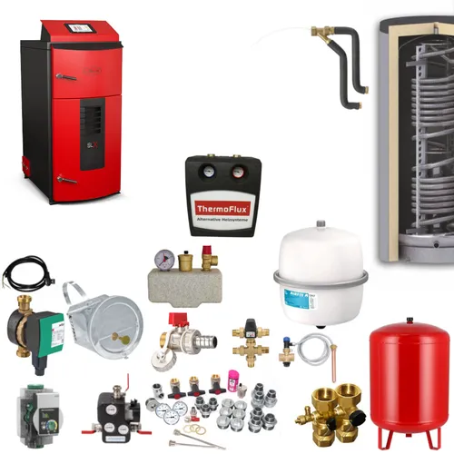 Attack Holzvergaserkessel | SLX 45 Lambda | 45 kW | Komplettset 5