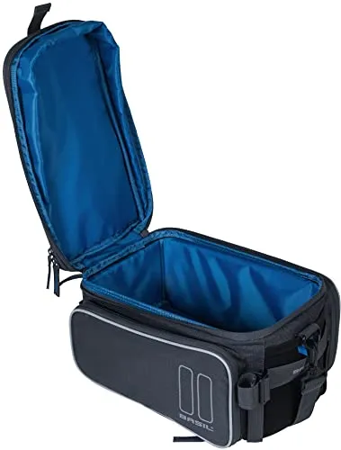 Basil Unisex Sport Design Gepäckträgertasche - Fahrradtaschen mit Universal Bridge System, ideal für sportliche Ausflüge und Tragvermögen von bis zu 5 kg.