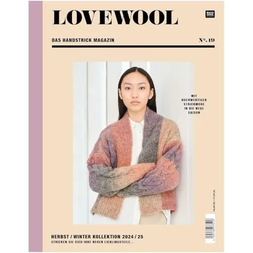 Lovewool 19: Das Handstrick Magazin, Herbst / Winter Kollektion 2024/25